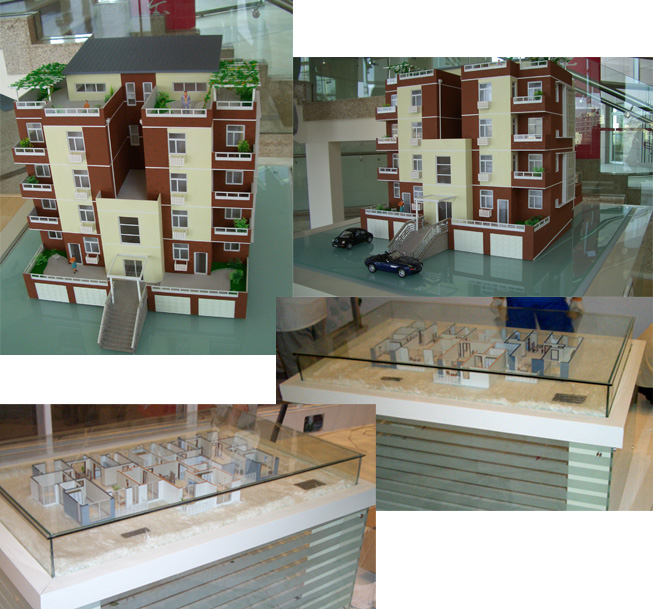 海尔东城国际建筑模型
