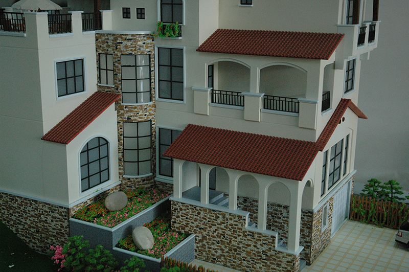 青岛别墅模型（二）